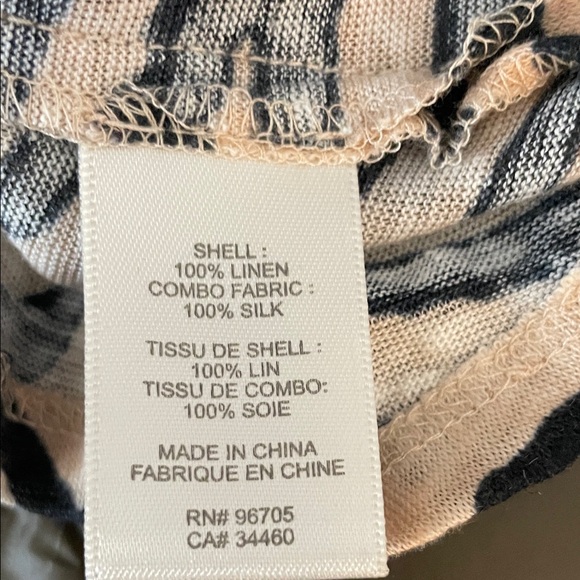 Rebecca Taylor Zebra Print Top - Picture 4 of 4